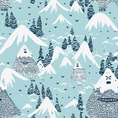 Yeti Pattern