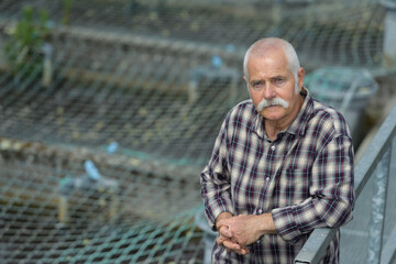 portrait of fish farm manager