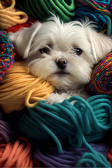 baloon dog in threads