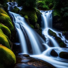 waterfall in the forest