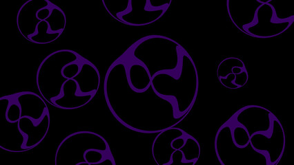 background with circles