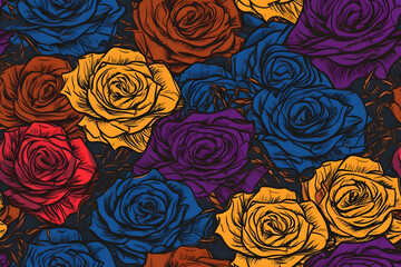 Rose pattern