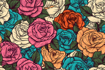 Rose pattern