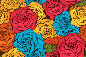  Rose pattern