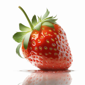 Fresh Strawberry Splash Fresh Fruit Strawberry Fruit Ripe Strawberry 