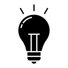 Idea Glyph Icon