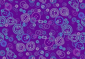 Sewing buttons and pins seamless hobbies pattern for fabrics and linens and wrapping paper