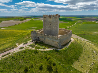 Tiedra castle, Valladolid, Castilla y Leon, Spain