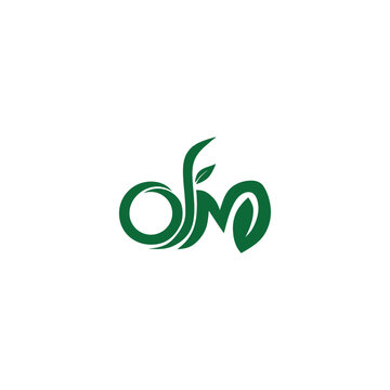 ofm fresh vegetables and food logo design	
