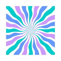 Obraz premium Abstract Square Wavy Lines Design Element.