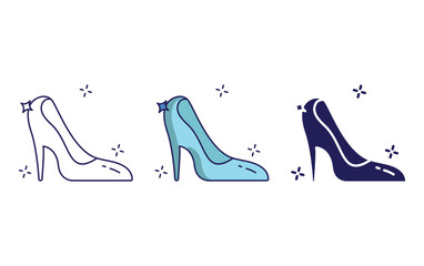 Princess shoes icon