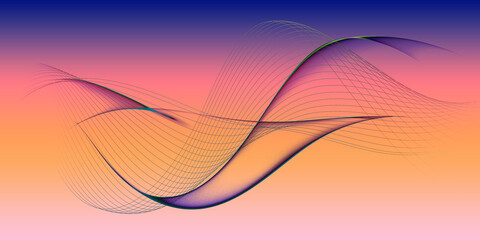 abstract background with lines
