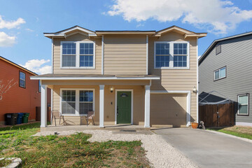 front view of a house