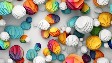 seamless abstract pattern on white. repeating tile