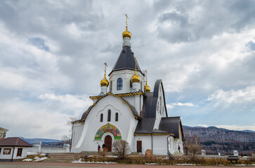 Holy Dormition mens Monastery. Krasnoyarsk