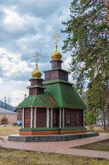 Holy Dormition mens Monastery. Krasnoyarsk