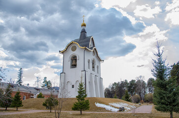 Holy Dormition mens Monastery. Krasnoyarsk