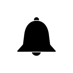 Bell Icon vector in trendy flat style isolated. Notification symbol web site design