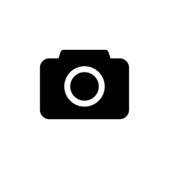 Camera Icon in trendy flat style isolated. Camera symbol web site design