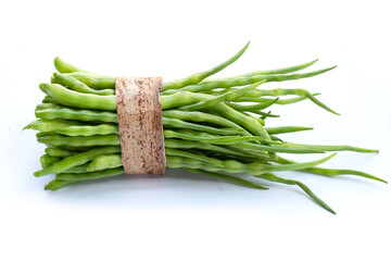 Rat-tailed radish. Fresh organic vegetables