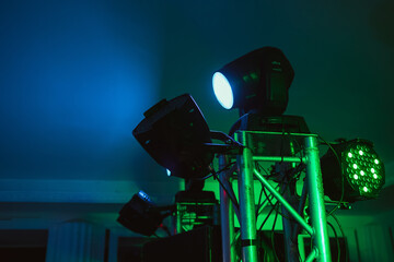 moving light heads, for discotheques