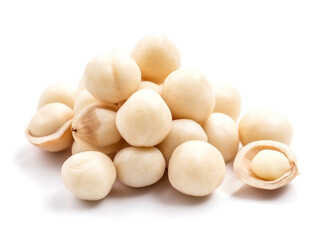 mushrooms isolated on white