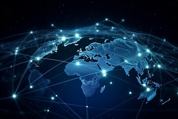 Fototapeta premium business network concept 