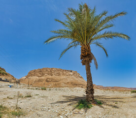 Masada National Park in southern Judean Desert in Israel