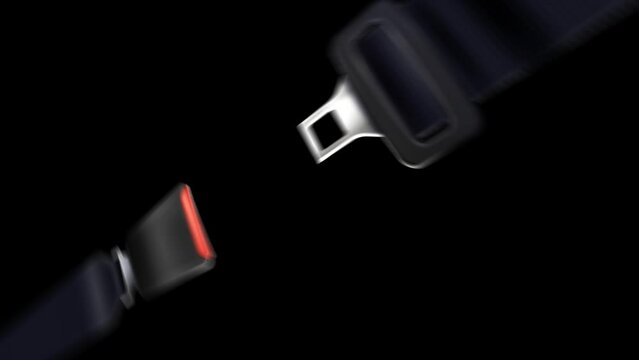 Seat belt transition in alpha. This transition represents the "Maio Amarelo" campaign.