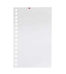 blank note book sheet copy space