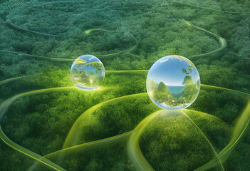 Nature Meets Technology: Digital Transformation for a Sustainable Future