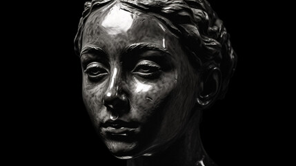 Capturing the Essence of Beauty: A Stunning Sculpture of a Woman