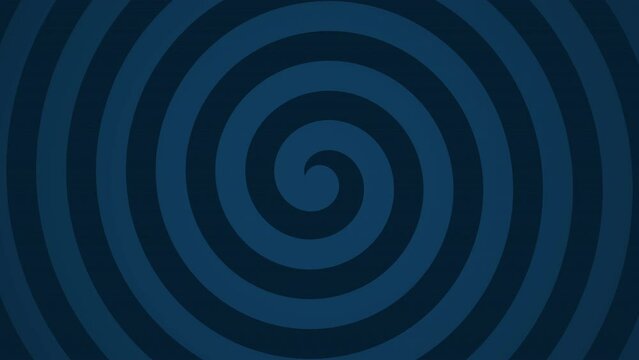 濃紺の怪しい渦巻きが回転するループアニメーション