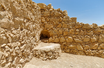 Masada Eastern observation point in Israel