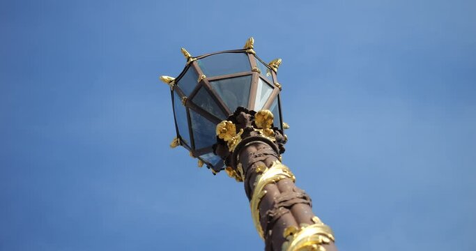 street lamp at Place Stanislas in Nancy, France