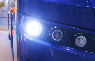 Bus led projector headlights.