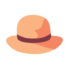 Fashionable men fedora, symbol of elegance