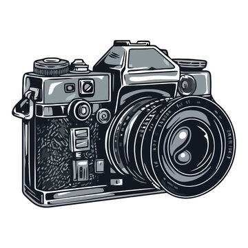 Photographer captures antique camera with modern lens