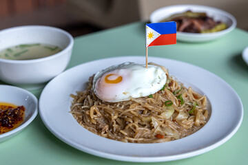 Pancit - A popular noodle dish in the Philippines
