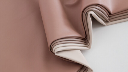 The folds of skin background texture.   leather color
