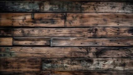 Plakat Grunge wood panels for textured backgrounds
