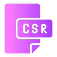 csr gradient icon