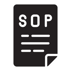 sop glyph icon