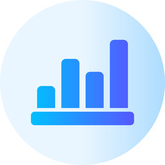 chart gradient icon