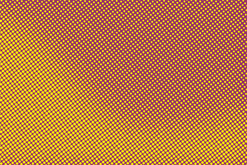 Obraz premium Purple background with halftone dots pattern. Retro pop art background.
