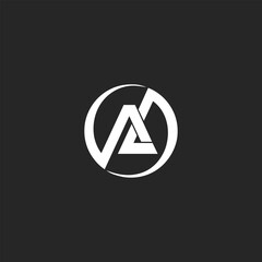 unique AL logo designs