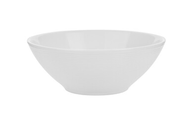 white ceramic bowl on transparent png