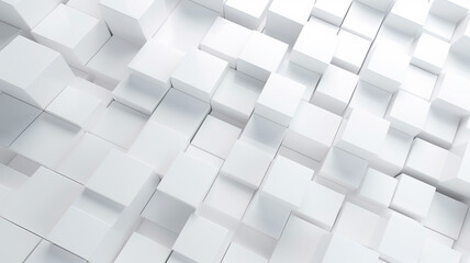 white abstract background with a soft minimalistic square