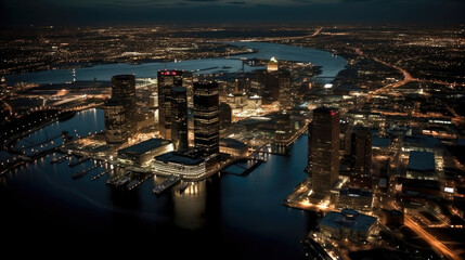 Fototapeta premium New Orleans. Breathtaking travel destination place. Generative AI