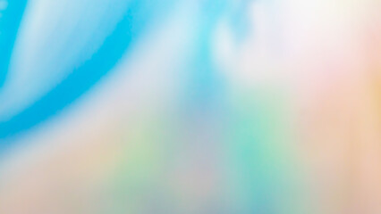Abstract blur holographic rainbow foil iridescent background